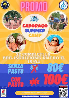 Promo Camp - OLIMPIA CALCIO CADORAGO